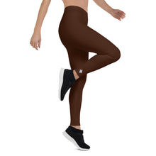 Women's Yoga Pants Workout Leggings For Jiu Jitsu 006 - Chocolate BJJ Exclusive Jiu-Jitsu Leggings Tights Womens
