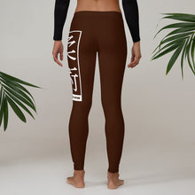 Women's Yoga Pants Workout Leggings For Jiu Jitsu 006 - Chocolate BJJ Exclusive Jiu-Jitsu Leggings Tights Womens