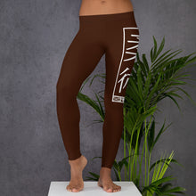 Women's Yoga Pants Workout Leggings For Jiu Jitsu 006 - Chocolate BJJ Exclusive Jiu-Jitsu Leggings Tights Womens