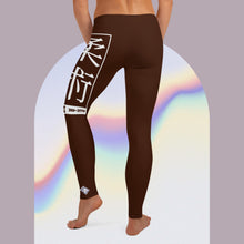 Women's Yoga Pants Workout Leggings For Jiu Jitsu 006 - Chocolate BJJ Exclusive Jiu-Jitsu Leggings Tights Womens