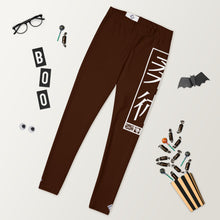 Women's Yoga Pants Workout Leggings For Jiu Jitsu 006 - Chocolate BJJ Exclusive Jiu-Jitsu Leggings Tights Womens