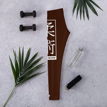 Women's Yoga Pants Workout Leggings For Jiu Jitsu 006 - Chocolate BJJ Exclusive Jiu-Jitsu Leggings Tights Womens