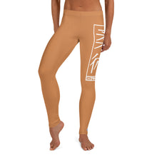 Women's Yoga Pants Workout Leggings For Jiu Jitsu 007 - Raw Sienna BJJ Exclusive Jiu-Jitsu Leggings Tights Womens