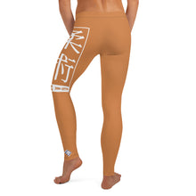 Women's Yoga Pants Workout Leggings For Jiu Jitsu 007 - Raw Sienna BJJ Exclusive Jiu-Jitsu Leggings Tights Womens