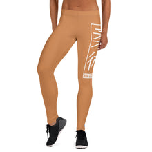 Women's Yoga Pants Workout Leggings For Jiu Jitsu 007 - Raw Sienna BJJ Exclusive Jiu-Jitsu Leggings Tights Womens