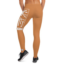 Women's Yoga Pants Workout Leggings For Jiu Jitsu 007 - Raw Sienna BJJ Exclusive Jiu-Jitsu Leggings Tights Womens