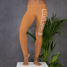 Women's Yoga Pants Workout Leggings For Jiu Jitsu 007 - Raw Sienna BJJ Exclusive Jiu-Jitsu Leggings Tights Womens