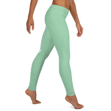 Women's Yoga Pants Workout Leggings For Jiu Jitsu 010 - Vista Blue BJJ Exclusive Jiu-Jitsu Leggings Tights Womens