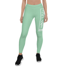 Women's Yoga Pants Workout Leggings For Jiu Jitsu 010 - Vista Blue BJJ Exclusive Jiu-Jitsu Leggings Tights Womens