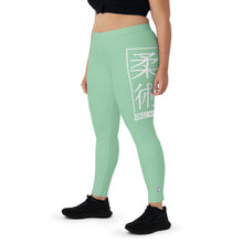 Women's Yoga Pants Workout Leggings For Jiu Jitsu 010 - Vista Blue BJJ Exclusive Jiu-Jitsu Leggings Tights Womens