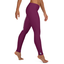 Women's Yoga Pants Workout Leggings For Jiu Jitsu 013 - Tyrian Purple BJJ Exclusive Jiu-Jitsu Leggings Tights Womens