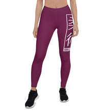 Women's Yoga Pants Workout Leggings For Jiu Jitsu 013 - Tyrian Purple BJJ Exclusive Jiu-Jitsu Leggings Tights Womens