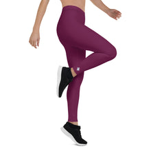 Women's Yoga Pants Workout Leggings For Jiu Jitsu 013 - Tyrian Purple BJJ Exclusive Jiu-Jitsu Leggings Tights Womens
