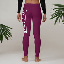 Women's Yoga Pants Workout Leggings For Jiu Jitsu 013 - Tyrian Purple BJJ Exclusive Jiu-Jitsu Leggings Tights Womens