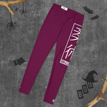 Women's Yoga Pants Workout Leggings For Jiu Jitsu 013 - Tyrian Purple BJJ Exclusive Jiu-Jitsu Leggings Tights Womens