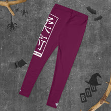 Women's Yoga Pants Workout Leggings For Jiu Jitsu 013 - Tyrian Purple BJJ Exclusive Jiu-Jitsu Leggings Tights Womens