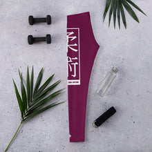 Women's Yoga Pants Workout Leggings For Jiu Jitsu 013 - Tyrian Purple BJJ Exclusive Jiu-Jitsu Leggings Tights Womens