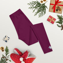 Women's Yoga Pants Workout Leggings For Jiu Jitsu 013 - Tyrian Purple BJJ Exclusive Jiu-Jitsu Leggings Tights Womens