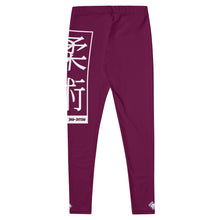 Women's Yoga Pants Workout Leggings For Jiu Jitsu 013 - Tyrian Purple BJJ Exclusive Jiu-Jitsu Leggings Tights Womens
