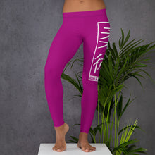 Women's Yoga Pants Workout Leggings For Jiu Jitsu 014 - Fresh Eggplant BJJ Exclusive Jiu-Jitsu Leggings Tights Womens