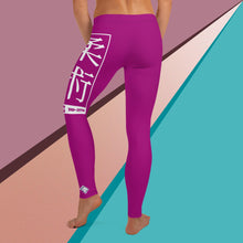 Women's Yoga Pants Workout Leggings For Jiu Jitsu 014 - Fresh Eggplant BJJ Exclusive Jiu-Jitsu Leggings Tights Womens