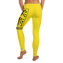 Women's Yoga Pants Workout Leggings For Jiu Jitsu 017 - Golden Sun BJJ Exclusive Jiu-Jitsu Leggings Tights Womens