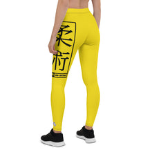 Women's Yoga Pants Workout Leggings For Jiu Jitsu 017 - Golden Sun BJJ Exclusive Jiu-Jitsu Leggings Tights Womens