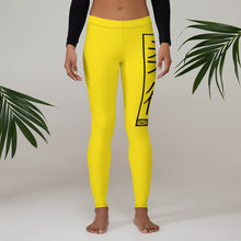 Women's Yoga Pants Workout Leggings For Jiu Jitsu 017 - Golden Sun BJJ Exclusive Jiu-Jitsu Leggings Tights Womens