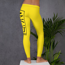 Women's Yoga Pants Workout Leggings For Jiu Jitsu 017 - Golden Sun BJJ Exclusive Jiu-Jitsu Leggings Tights Womens