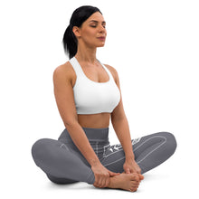 Women's Yoga Pants Workout Leggings For Jiu Jitsu 019 - Charcoal Exclusive Jiu-Jitsu Leggings Tights Womens