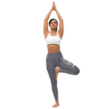Women's Yoga Pants Workout Leggings For Jiu Jitsu 019 - Charcoal Exclusive Jiu-Jitsu Leggings Tights Womens