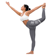 Women's Yoga Pants Workout Leggings For Jiu Jitsu 019 - Charcoal Exclusive Jiu-Jitsu Leggings Tights Womens