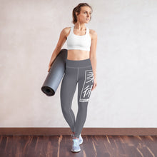 Women's Yoga Pants Workout Leggings For Jiu Jitsu 019 - Charcoal Exclusive Jiu-Jitsu Leggings Tights Womens