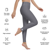 Women's Yoga Pants Workout Leggings For Jiu Jitsu 019 - Charcoal Exclusive Jiu-Jitsu Leggings Tights Womens