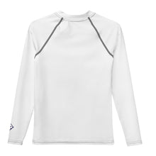 Youth Boys Long Sleeve Base Layer – Solid Color Rash Guard Top – Snow