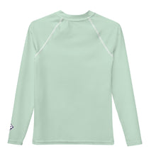 Youth Boys Long Sleeve Rash Guard – Essential Solid Color Base Layer – Surf Crest