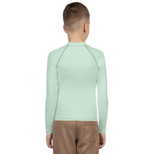 Youth Boys Long Sleeve Rash Guard – Solid Color for Training & Everyday Wear – Surf Crest Alt