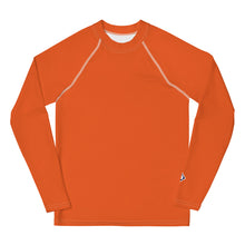 Youth Girls Active Rash Guard – Sleek Solid Color Long Sleeve Design – Flamingo