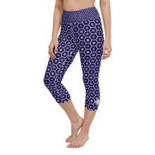 Women's African Print Adinkra High Waist Capri Yoga Pants Workout Leggings For Jiu Jitsu 001 Exclusive Home Workout Running Spats Tights Womens Yoga Yoga Pants