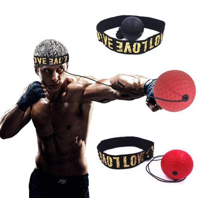 Speed and Accuracy Boost: Professional Boxing Reflex Ball Boxing Equipment Home Workout Muay Thai Striking