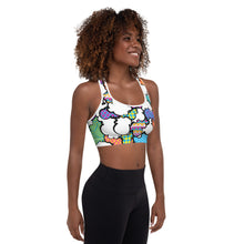 Get a Boost of Confidence with Women's CMYK Graffiti Clouds Padded Sports Bra 001 BJJ Boxing Clouds Exclusive Judo Muay Thai Running Sports Bra Womens Wrestling