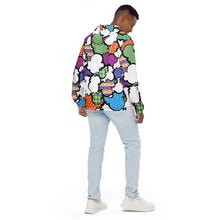 Men's CMYK Graffiti Clouds Zipped Windbreaker Hoodie 001 Athleisure Boxing Clouds Exclusive Graffiti Hip Hop Hoodies Jiu-Jitsu Judo Kick Boxing Mens MMA Muay Thai Running Streetwear