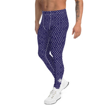 Men's African Print Adinkra Athletic Leggings for Running, Gym, Jiu-Jitsu and MMA Adinkra African Print Exclusive Leggings Mens Spats trousers