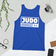Men's Dark 001 Judo Tank Tops - Make a Statement with Your Moves Cotton Exclusive Judo Mens Running Tank Tops Tees