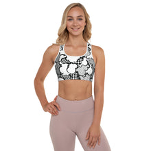 Stylish Women's Graffiti Clouds Padded Sports Bra - Perfect for Activewear and Fitness 001 BJJ Boxing Clouds Exclusive Judo Muay Thai Running Sports Bra Womens Wrestling