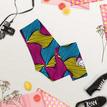 Women's Ankara Wax Print Capri Yoga Pants Workout Leggings For Jiu Jitsu 001 African Print Ankara Capri Capris Exclusive Leggings Running Spats Tights Womens