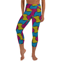 Women's Ankara Wax Print High Waist Capri Yoga Pants Workout Leggings For Jiu Jitsu 001 African Print Ankara Capri Capris Exclusive Leggings Running Spats Tights Womens