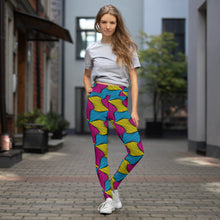 Women's Ankara Wax Print High Waist Yoga Pants Workout Leggings For Jiu Jitsu 001 African Print Ankara Exclusive Leggings Running Spats Tights Womens