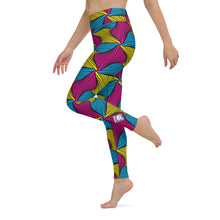 Women's Ankara Wax Print High Waist Yoga Pants Workout Leggings For Jiu Jitsu 001 African Print Ankara Exclusive Leggings Running Spats Tights Womens