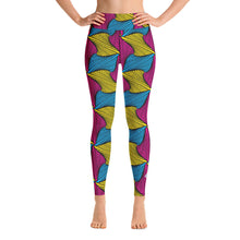 Women's Ankara Wax Print High Waist Yoga Pants Workout Leggings For Jiu Jitsu 001 African Print Ankara Exclusive Leggings Running Spats Tights Womens